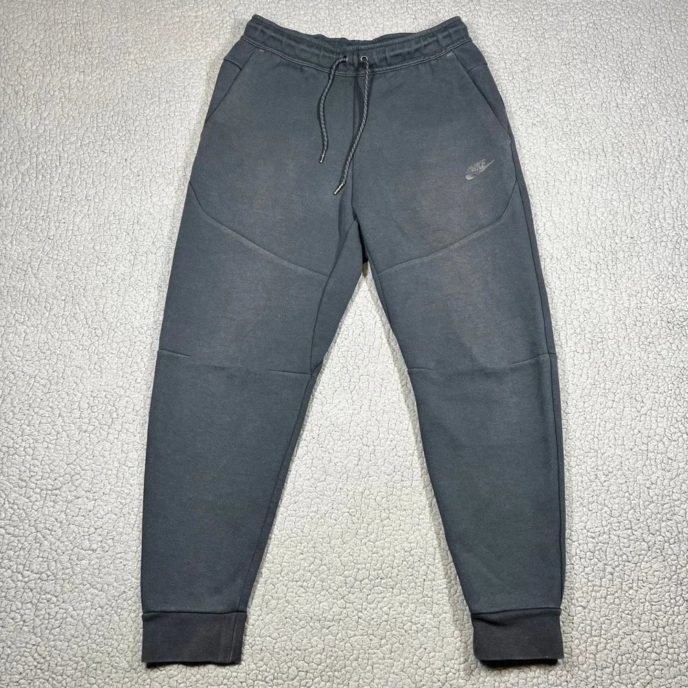 Nike Sportswear Tech Fleece Joggers Mens Medium Black Sweatpants CU4495-010